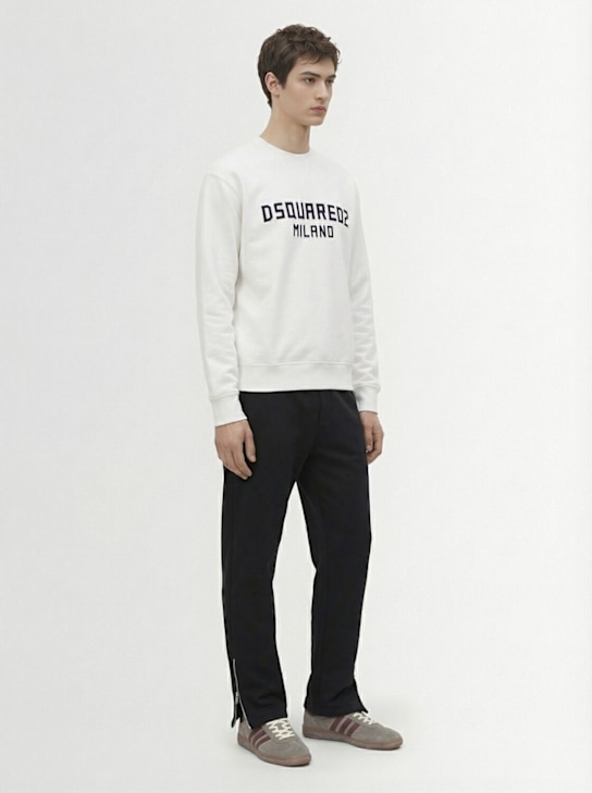 Dsquared2: Just Right fit crewneck sweatshirt - men_1 | Luisa Via Roma