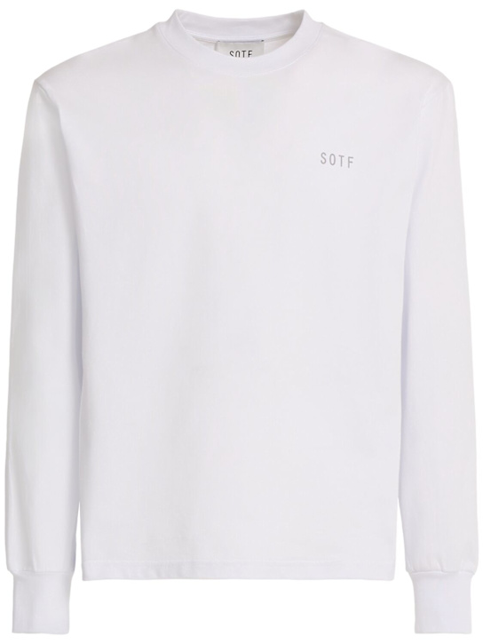 SOTF: Duomo tag long sleeve t-shirt - White - men_1 | Luisa Via Roma