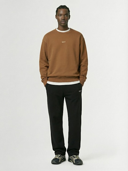 SOTF: Standard crewneck sweatshirt - Brown - men_1 | Luisa Via Roma