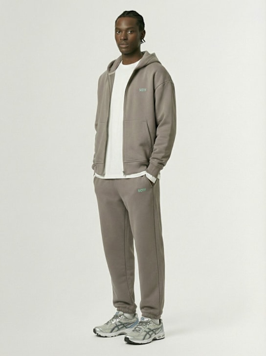 SOTF: Standard cuffed joggers - Dark Grey - men_1 | Luisa Via Roma