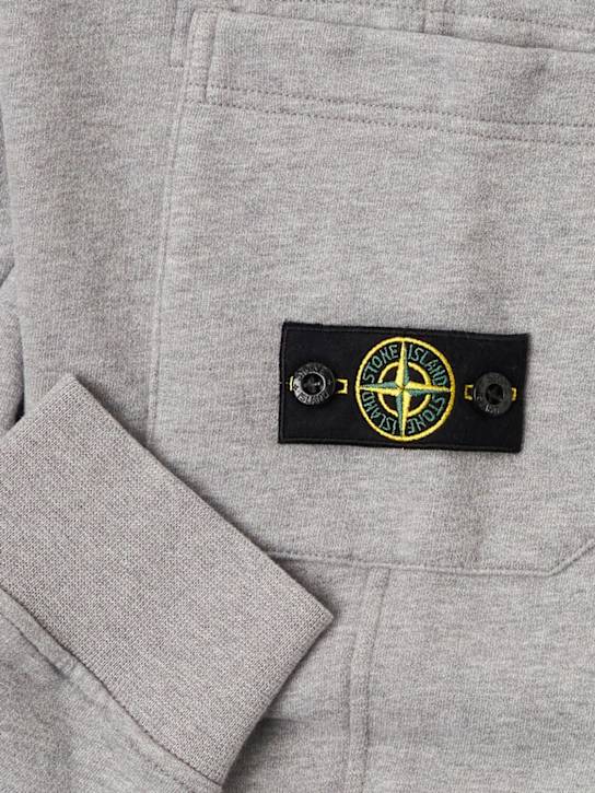 Stone Island Junior: Cotton sweatpants - kids-boys_1 | Luisa Via Roma