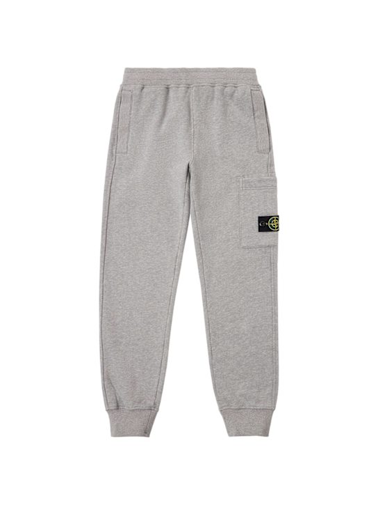 Stone Island Junior: Cotton sweatpants - kids-boys_0 | Luisa Via Roma