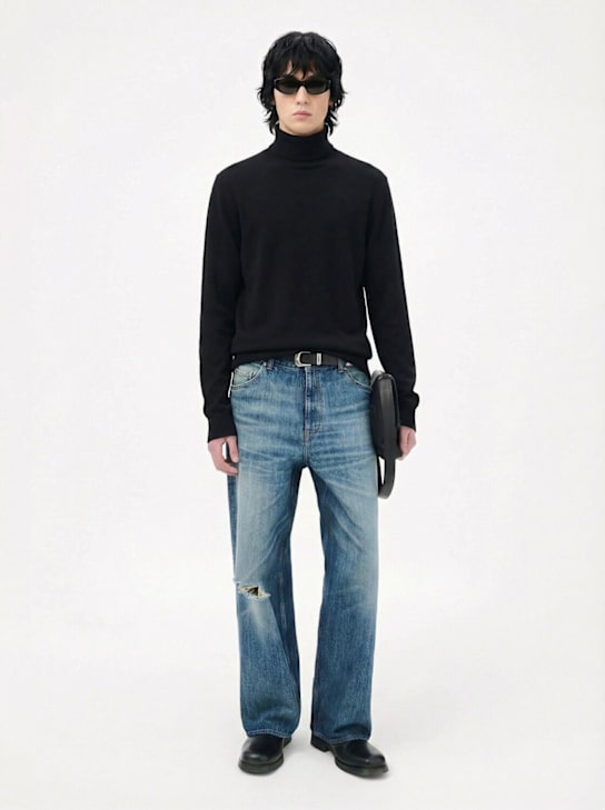 Laneus: 针织高领毛衣 - Nero/Black - men_1 | Luisa Via Roma