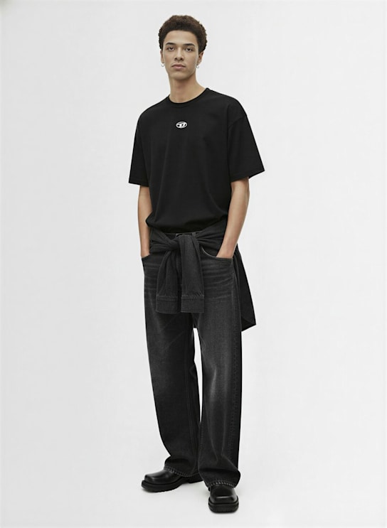 Diesel: S-cooling cotton jersey t-shirt - men_1 | Luisa Via Roma