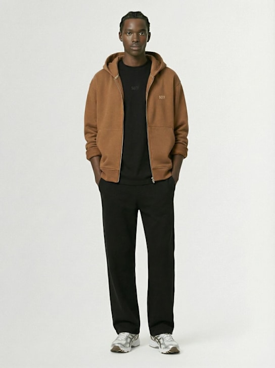 SOTF: Tek chino pants - Black - men_1 | Luisa Via Roma