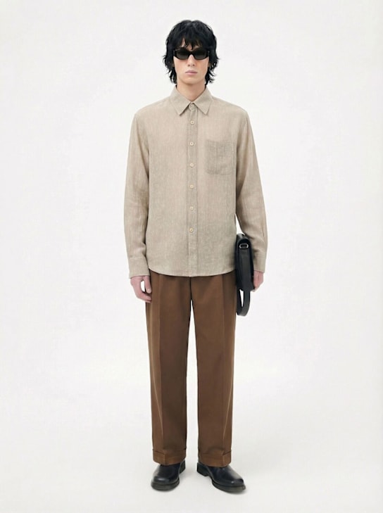 Our Legacy: Above shirt - Beige - men_1 | Luisa Via Roma