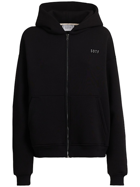 SOTF: Duomo标签混棉连帽卫衣 - women_1 | Luisa Via Roma