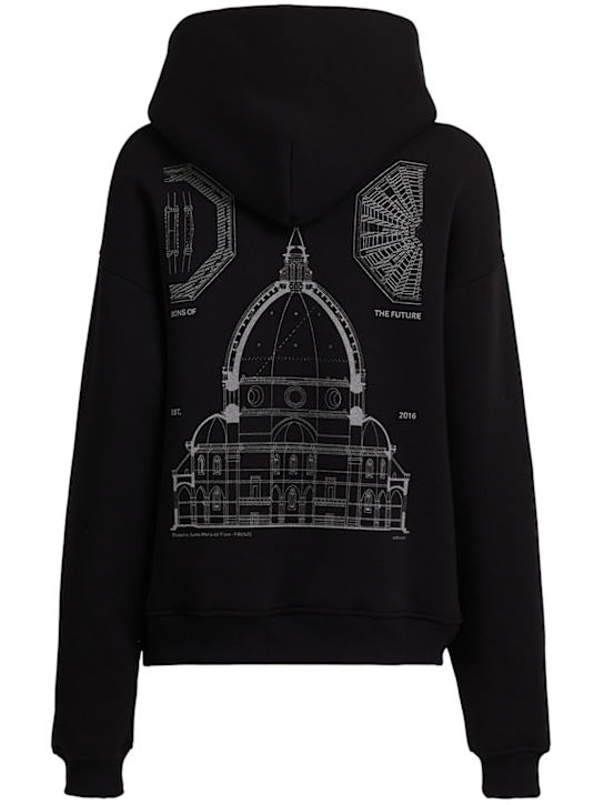 SOTF: Duomo标签混棉连帽卫衣 - women_0 | Luisa Via Roma