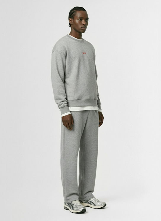 SOTF: Standard crewneck sweatshirt - ヘザーグレー - men_1 | Luisa Via Roma