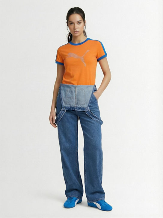 PUMA: Fenty T7 코튼 티셔츠 - women_1 | Luisa Via Roma