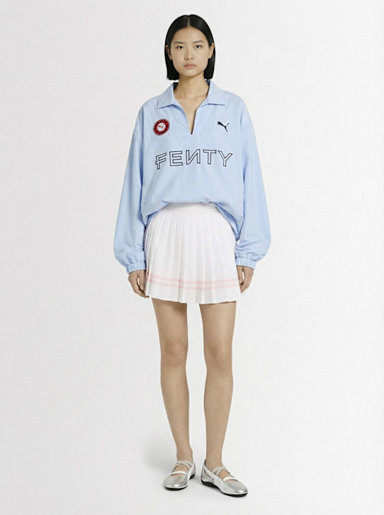 PUMA: Fenty recycled nylon drill top - women_1 | Luisa Via Roma