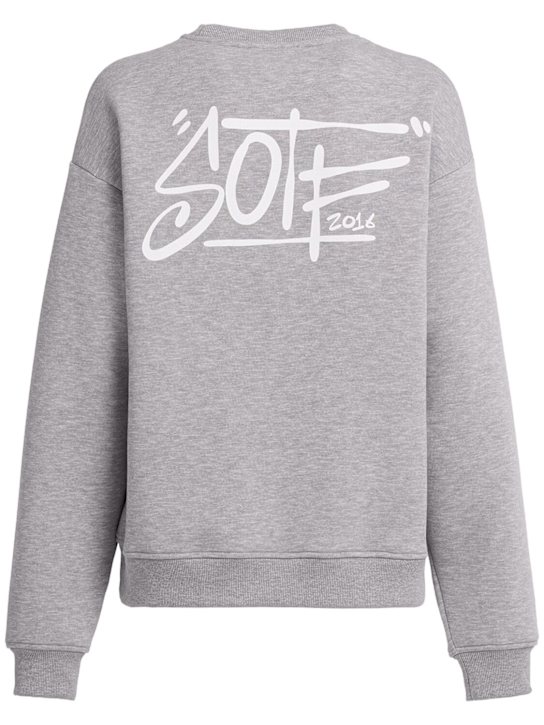 SOTF: Tag圆领卫衣 - 麻灰色 - women_1 | Luisa Via Roma