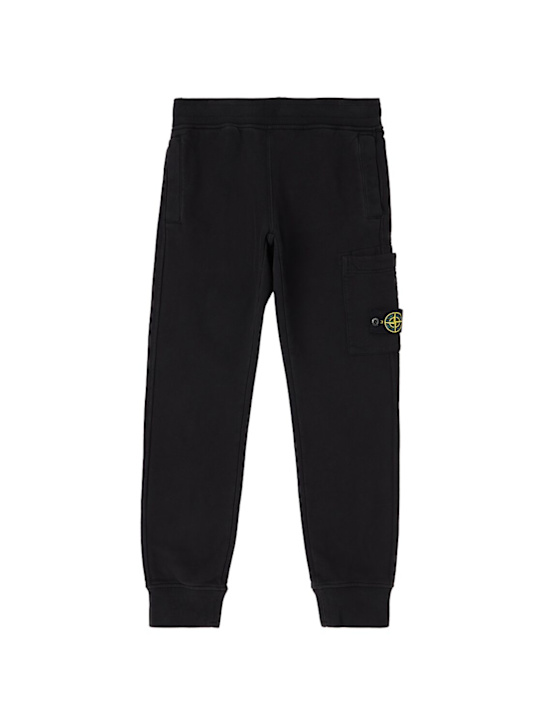 Stone Island Junior: Cotton sweatpants - kids-boys_0 | Luisa Via Roma