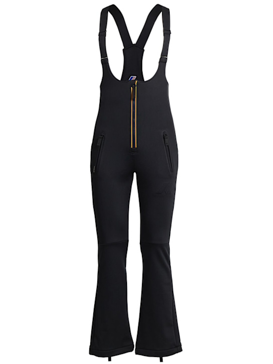 K-Way: Bochaine softshell nylon ski overalls - men_0 | Luisa Via Roma