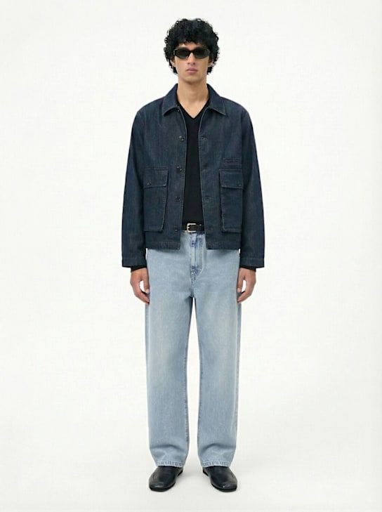 Carhartt WIP: Landon Robertson denim jeans - Blue, Bleached - men_1 | Luisa Via Roma