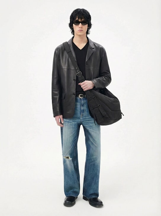 Lemaire: Leather jacket - men_1 | Luisa Via Roma
