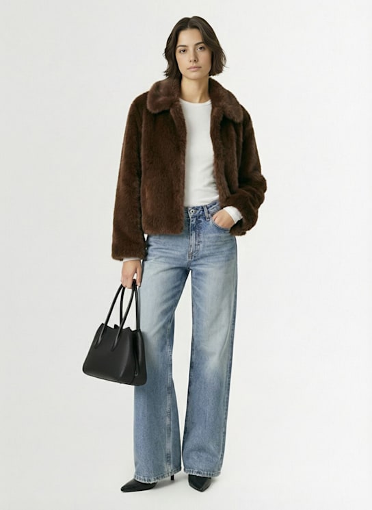 Tonywack: Veste en peluche décontractée - women_1 | Luisa Via Roma