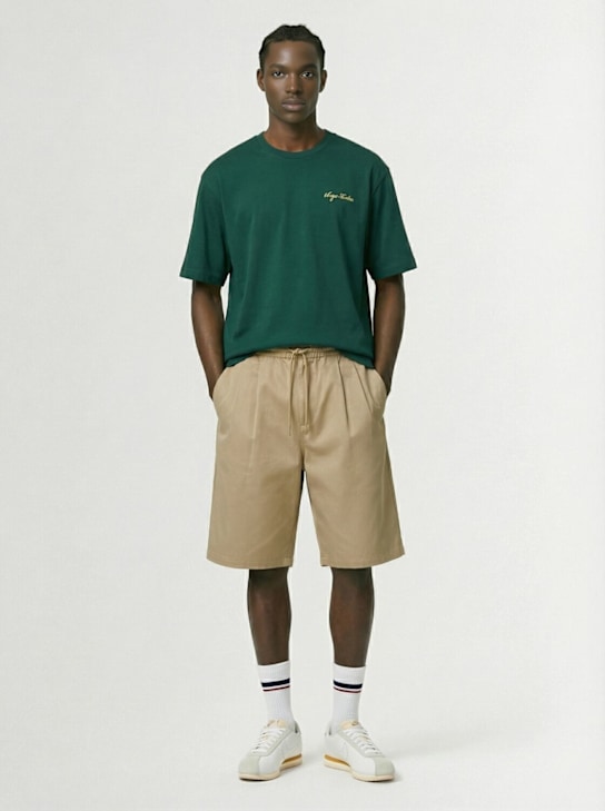 Sergio Tacchini: Cimabue logo cotton t-shirt - men_1 | Luisa Via Roma