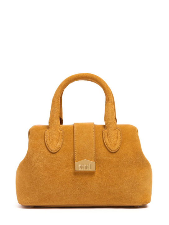 Schell: Small suede doctor bag - women_0 | Luisa Via Roma