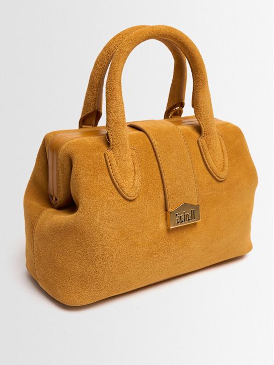 Schell: Small suede doctor bag - women_1 | Luisa Via Roma