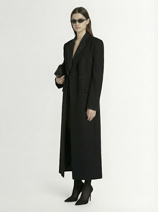 Jean Paul Gaultier: Double layer coat - women_1 | Luisa Via Roma