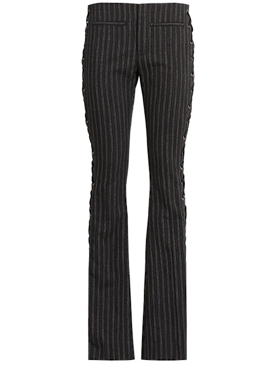 Ann Demeulemeester: Kel pinstriped skinny pants - women_0 | Luisa Via Roma