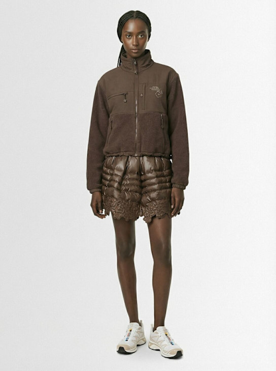 The North Face: Cecilie Bahnsen fleece jacket - women_1 | Luisa Via Roma