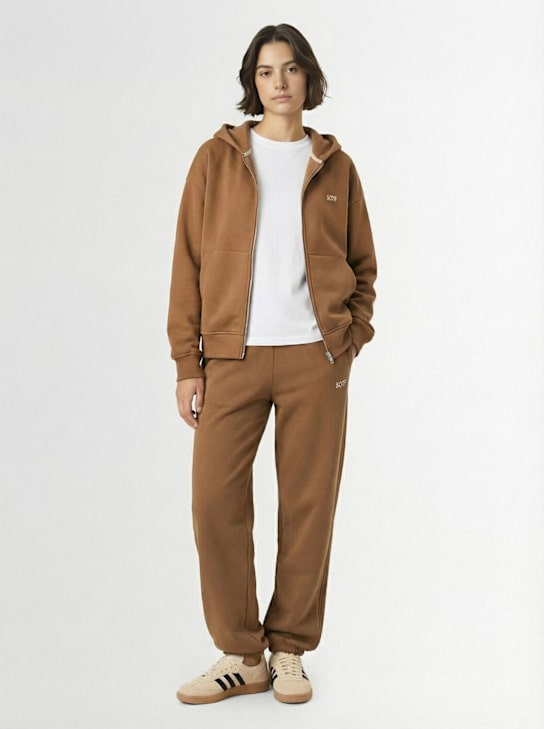 SOTF: Full zip hoodie - ブラウン - women_1 | Luisa Via Roma