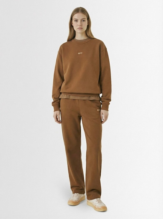 SOTF: Standard crewneck sweatshirt - Brown - women_1 | Luisa Via Roma