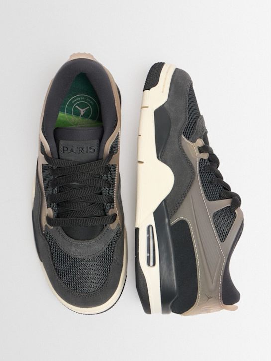 Jordan: Air Jordan 4 PSG sneakers - Black/Grey - kids-boys_1 | Luisa Via Roma