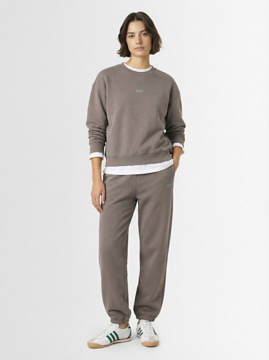 SOTF: Standard crewneck sweatshirt - ダークグレー - women_1 | Luisa Via Roma