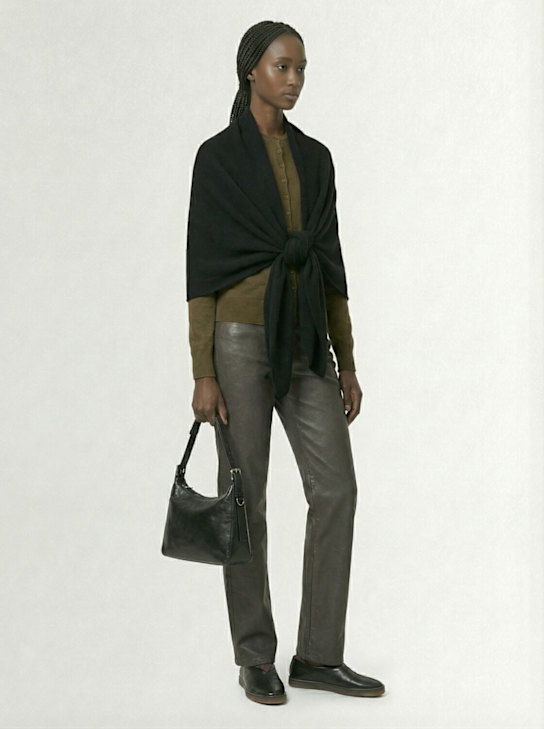 Lemaire: Wrap alpaca scarf - women_1 | Luisa Via Roma