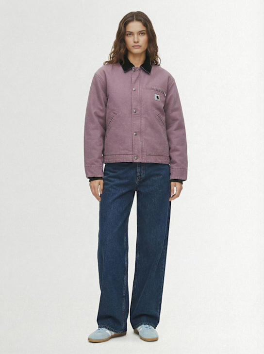 Carhartt WIP: OG Detroit organic cotton casual jacket - women_1 | Luisa Via Roma