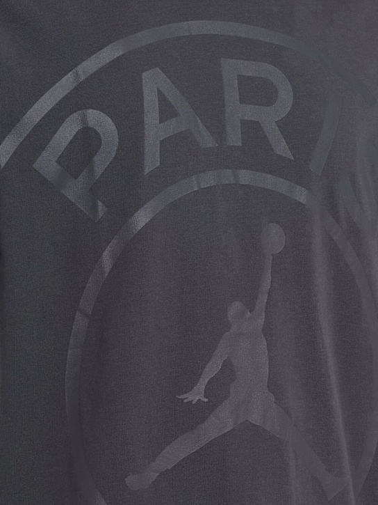 Jordan: Paris Saint Germain logo t-shirt - men_1 | Luisa Via Roma