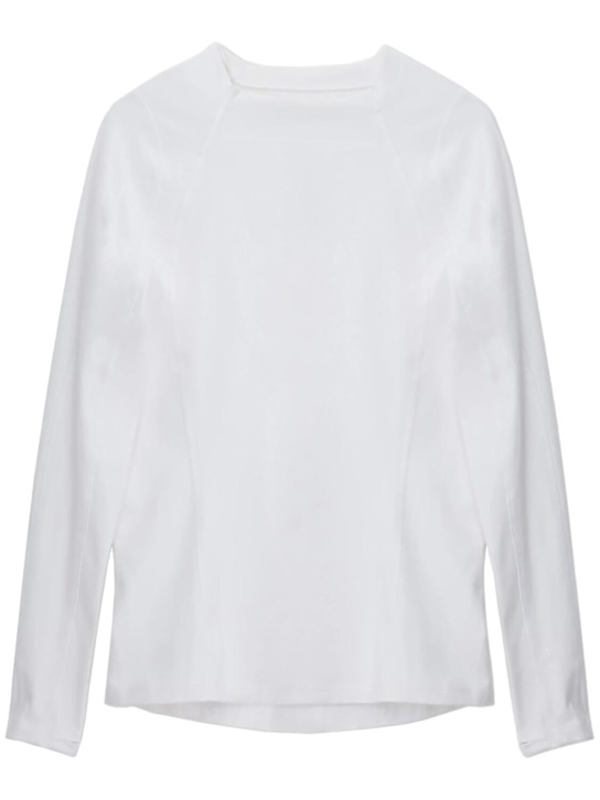 Nike: Jacquemus base layer top - White - men_0 | Luisa Via Roma