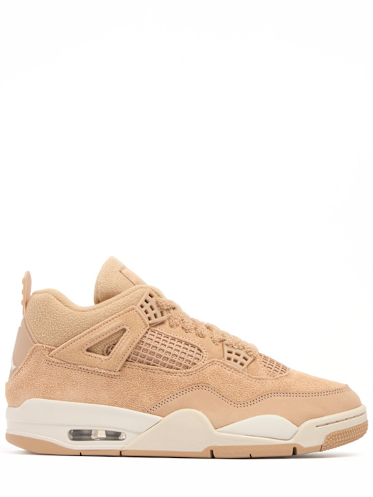 Jordan: Air Jordan 4 Retro运动鞋 - 米黄色 - women_0 | Luisa Via Roma