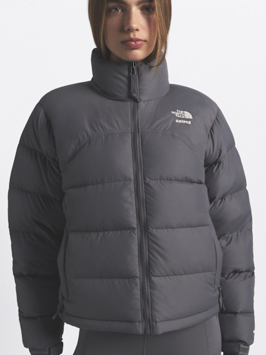 The North Face: SKIMS 2000 Retro Nuptse jacket - Sk Gunmetal - women_1 | Luisa Via Roma