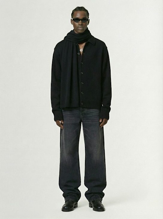 Seven Gauge: Alpaca blend overshirt - men_1 | Luisa Via Roma