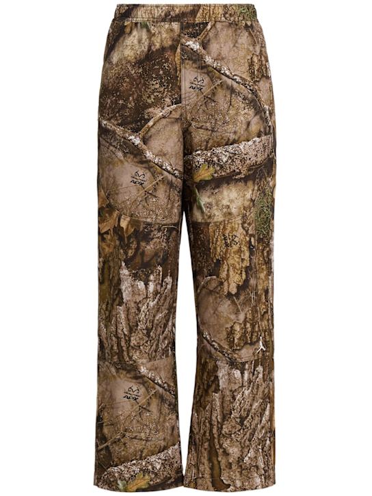 Jordan: Brooklyn pants - Medium Olive/Sa - men_0 | Luisa Via Roma