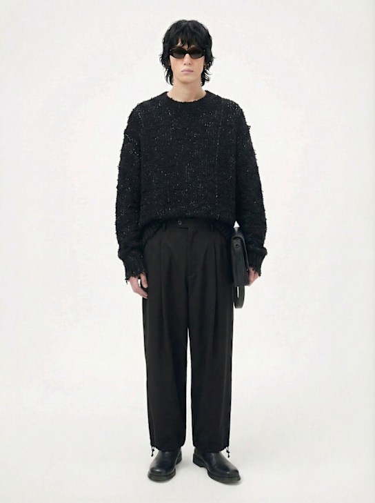 Yohji Yamamoto: New Standard wallet pants - men_1 | Luisa Via Roma
