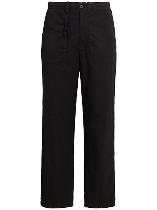Massimo Osti Studio: Cotton & poly gabardine pants - men_0 | Luisa Via Roma