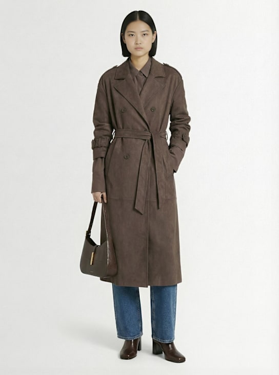 DeMellier: The Tokyo embossed leather shoulder bag - women_1 | Luisa Via Roma