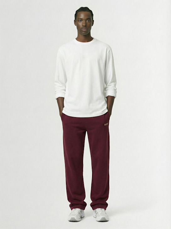 SOTF: Heavy cotton long sleeve t-shirt - White - men_1 | Luisa Via Roma