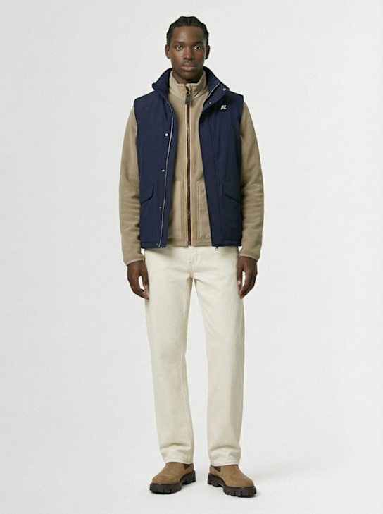 K-Way: Valen Ottoman尼龙羽绒马甲 - men_1 | Luisa Via Roma