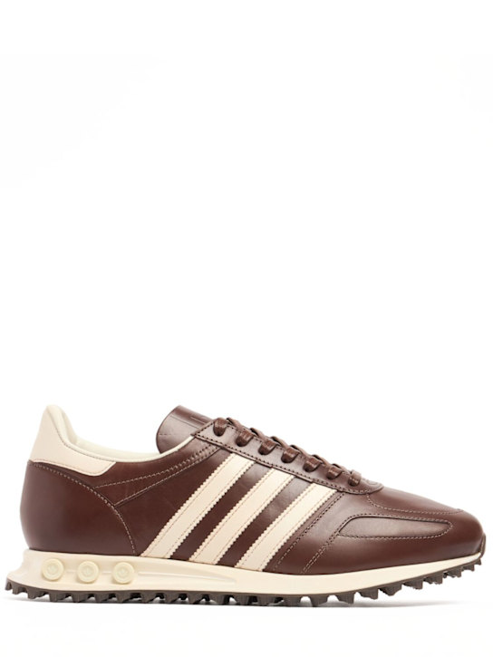 adidas Originals: L.A. Trainer Made In Italy sneakers - Dbrown/Crewht - men_0 | Luisa Via Roma