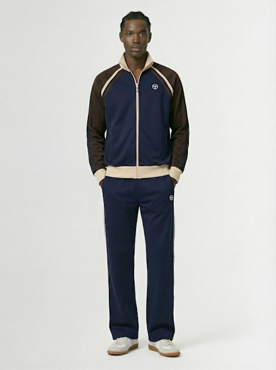 Sergio Tacchini: Pantaloni sportivi Ghibli in cotone e techno - men_1 | Luisa Via Roma