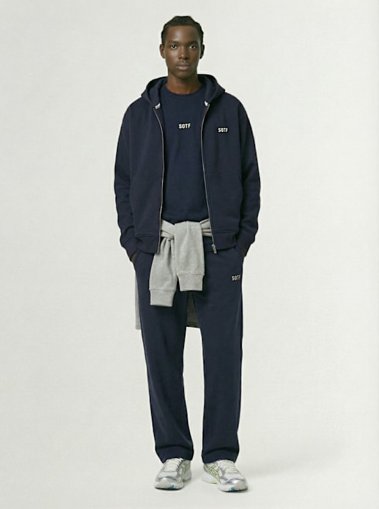 SOTF: Full zip hoodie - Navy - men_1 | Luisa Via Roma