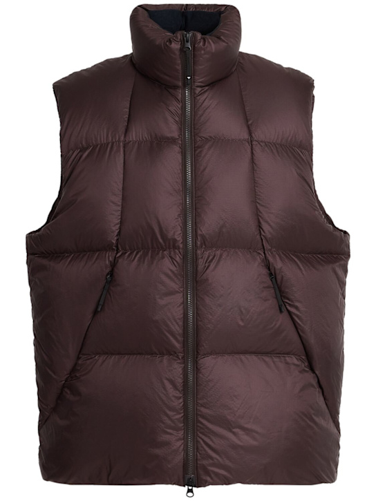 Goldwin: Pertex Quantum down vest - Deep Brown - men_0 | Luisa Via Roma