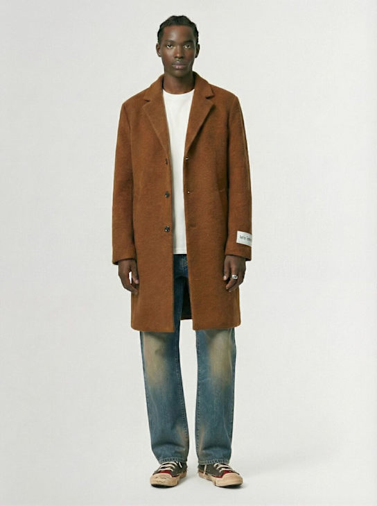Amish: Wool blend coat - men_1 | Luisa Via Roma