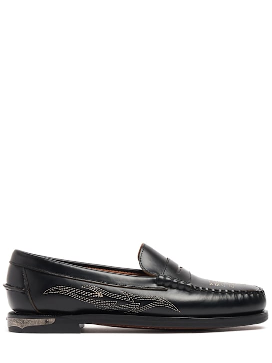 Sebago: 20mm Dan El Paso leather loafers - women_0 | Luisa Via Roma